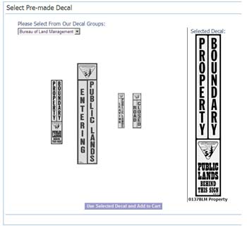 Customize your Carsonite Decals online. Customize your Carsonite Decals online.